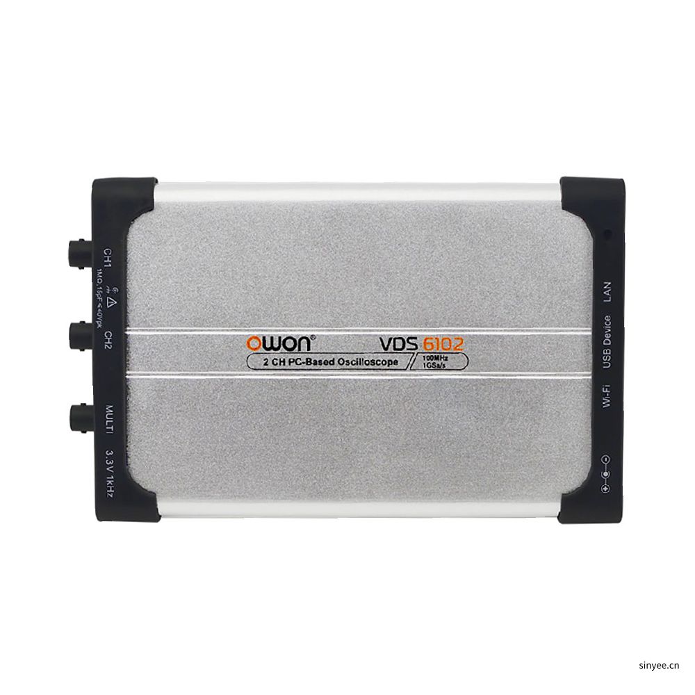 VDS6000系列多平臺二次開發雙通道PC虛擬示波器