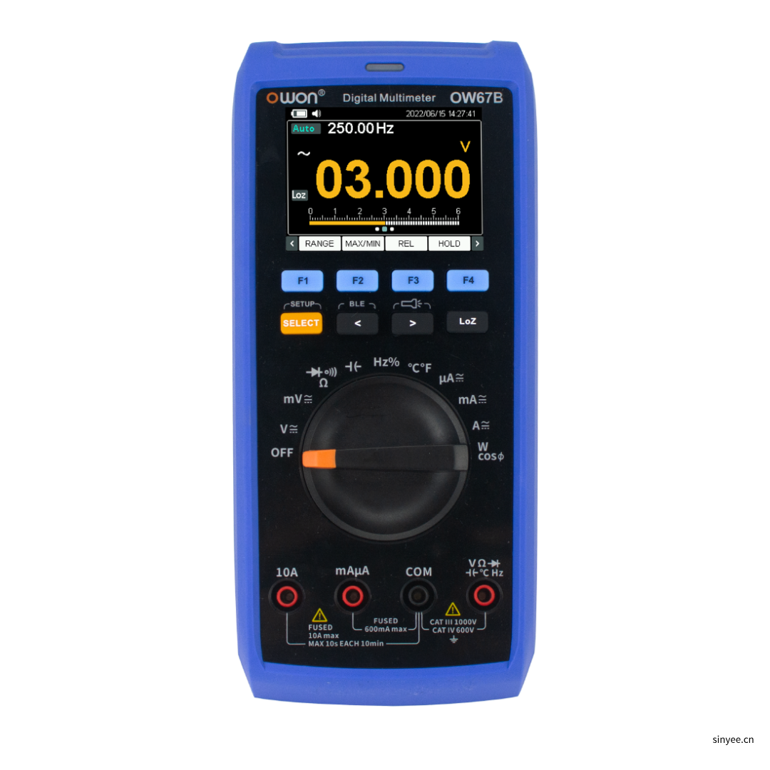 OW67/OW67B實驗室/工業級手持萬用表